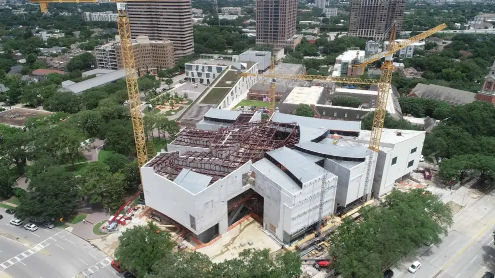 McCarthy and the Museum of Fine Arts, Houston Celebrate Topping Out of The Nancy and Rich Kinder Building