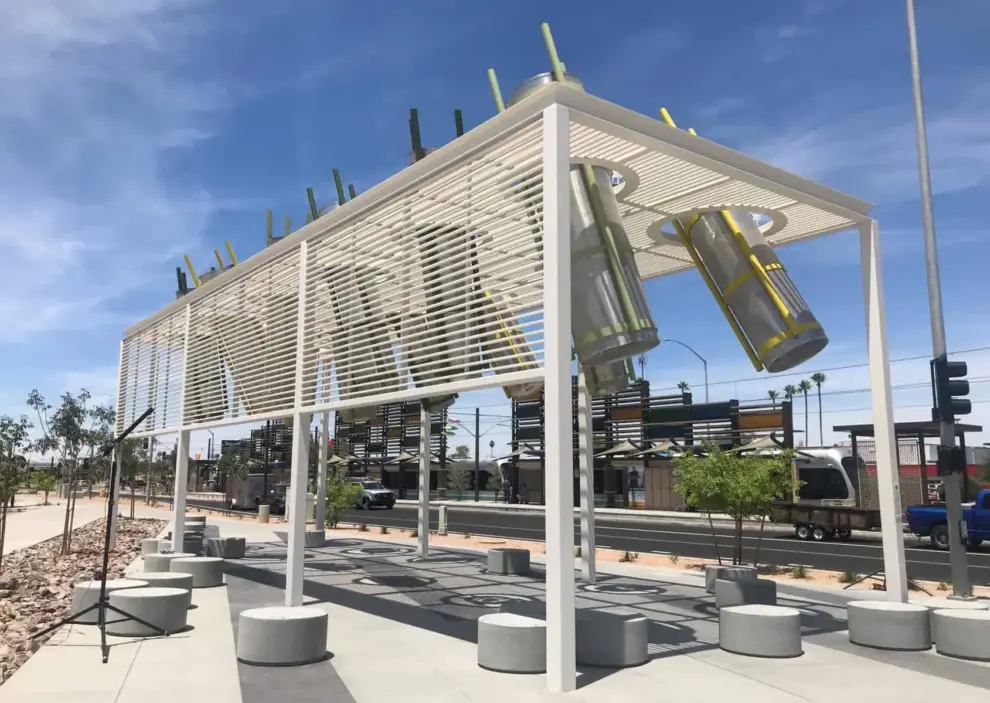 Sundt completes light rail extension in Mesa