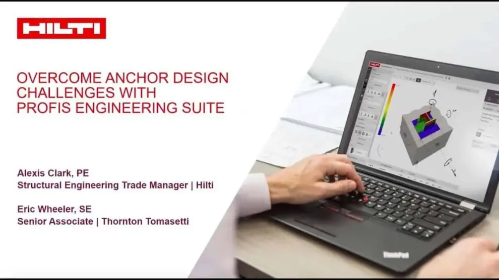 Overcome anchor design challenges with PROFIS Engineering Suite