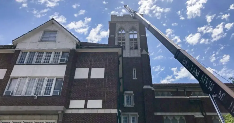 Western Specialty Contractors Restores Bell Tower at Historic Little Rock, Arkansas Church