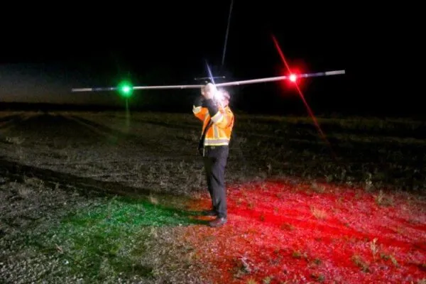 The HiDRON moments before lift-off at the Canadian Space Agency’s STRATOS Balloon Base in Timmins, Ontario | STRATODYNAMICS Sets New Canadian Records for Unmanned Aerial Vehicle Flight
