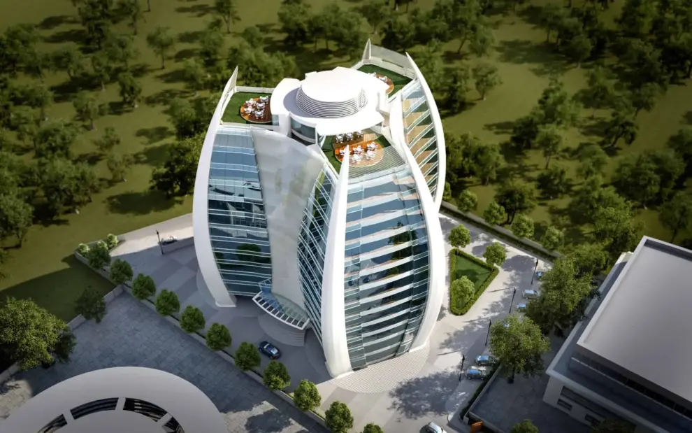 VYOM Designs Unique Office Building in Western India