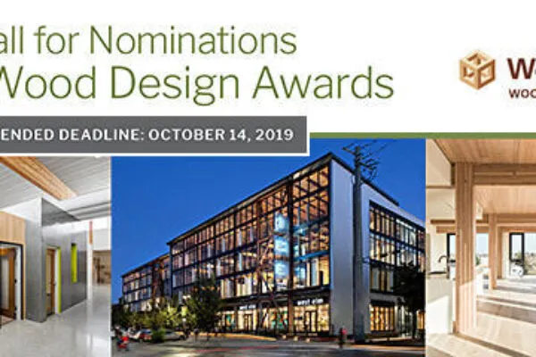 Call for Nominations: 2020 Wood Design Awards