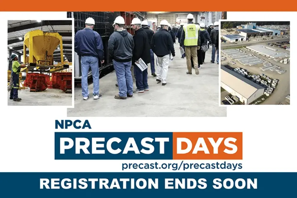 NPCA’s Precast Days 2019 – Registration Ends Soon!