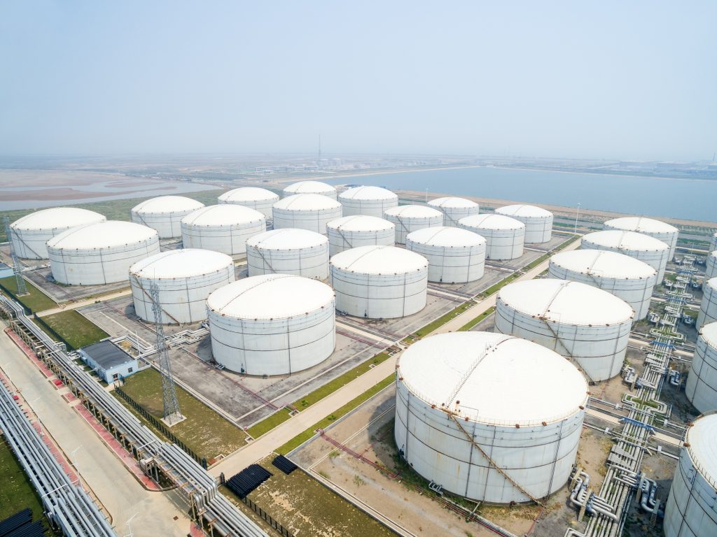 View Of Oil Depot Civil Structural Engineer Magazine