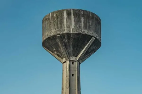 Water (piezometric) tower in the Po valley, Italy. | Cortec® Leads the Way for Corrosion Protection of Concrete Potable Water Structures!