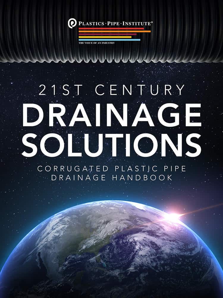 New Stormwater Drainage Handbook Announced by the Plastics Pipe Institute Civil + Structural