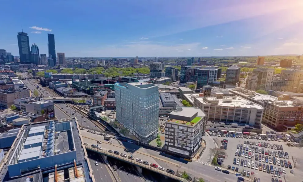 Boston’s Largest Air-Rights Project, Fenway Center, Set to Open First Phase