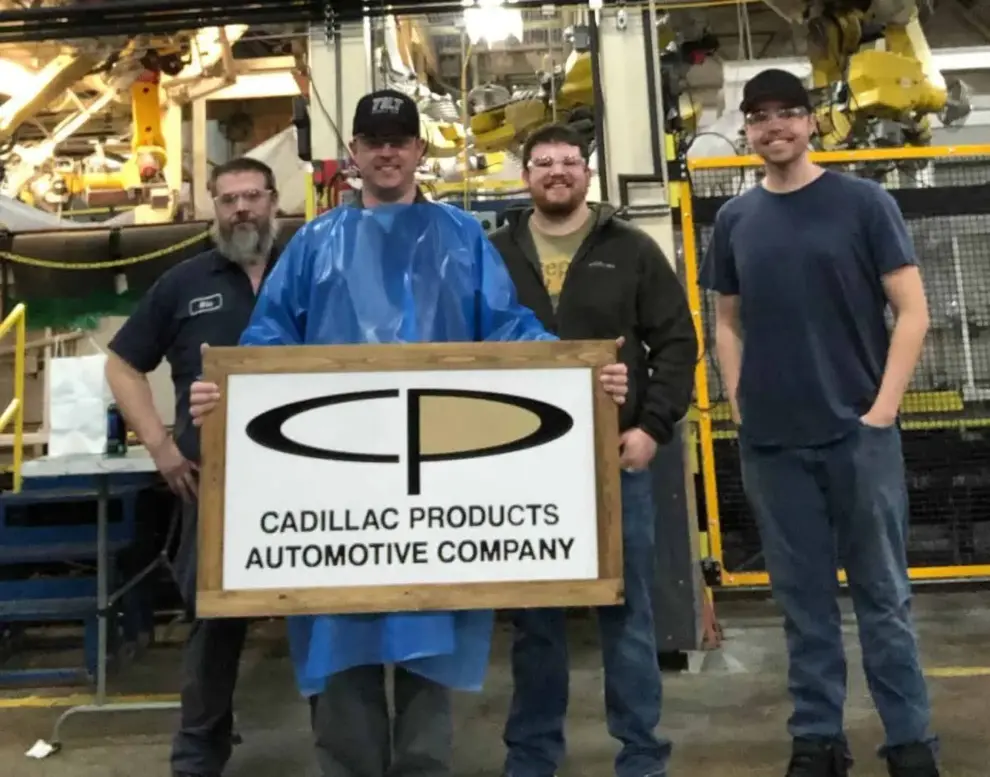 Cadillac Products Manufacturing Medical PPE to Help Healthcare Workers Fight COVID-19 in Michigan