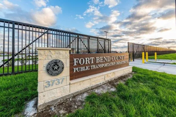 Fort Bend County Public Transportation Facility Awarded APWA Texas Chapter  Project of the Year