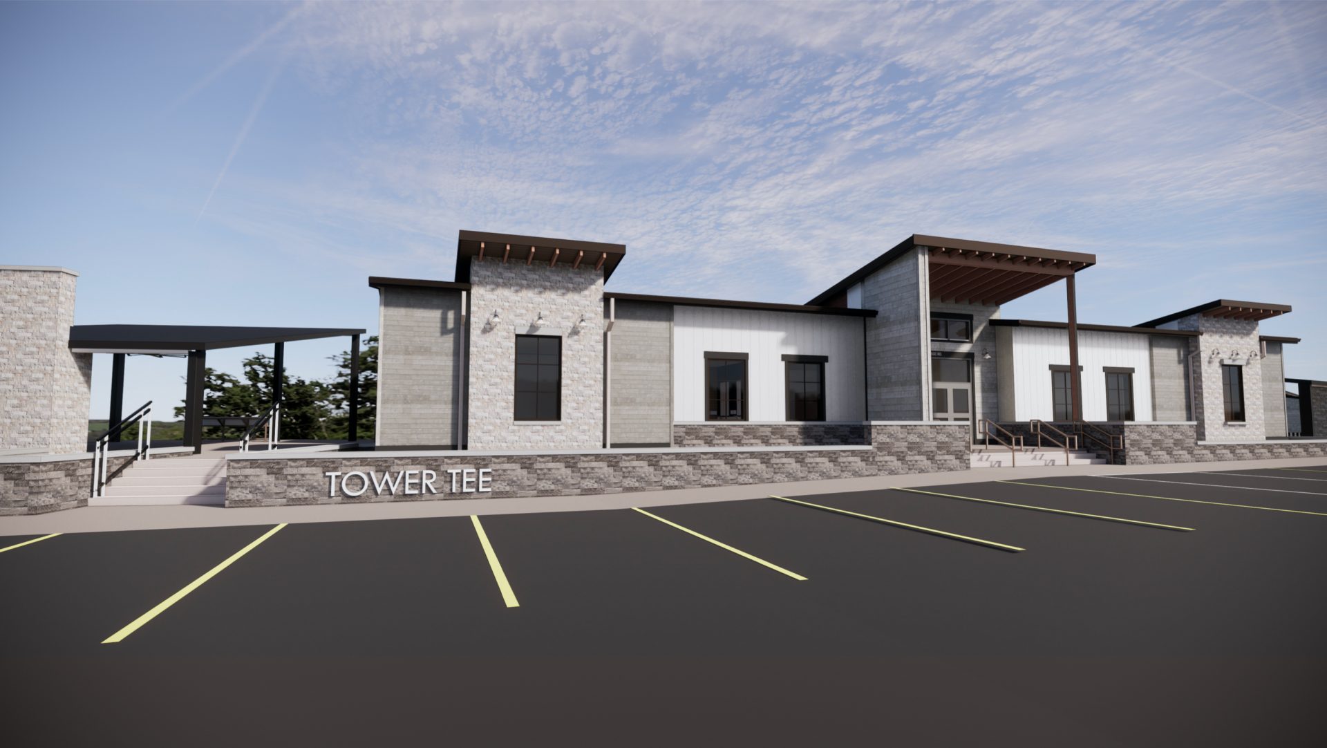 TARLTON SERVING AS GENERAL CONTRACTOR FOR NEW TOWER TEE - Civil