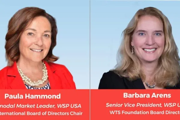 WSP USA’S Hammond Elected WTS International Board Chair; Arens Named Foundation Board Member