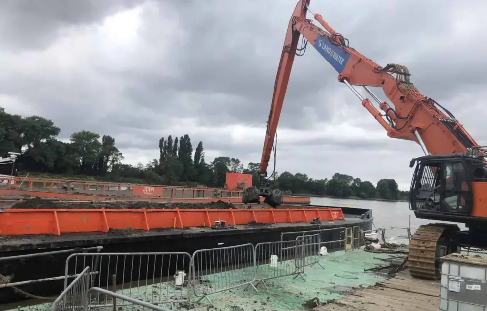 LAND & WATER WIN CONTRACT FOR WORKS AT THURROCK ON THE RIVER THAMES