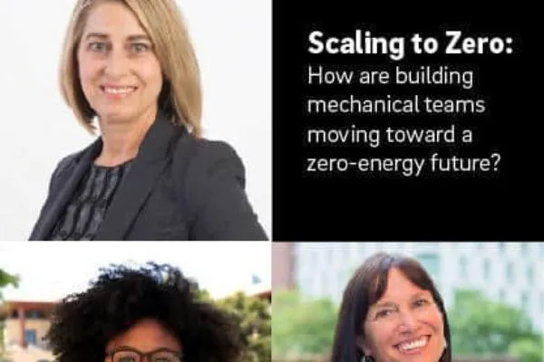 Scaling to Zero A panel discussion hosted by REHAU | Panel of Sustainable Building Experts to Deliver “Scaling to Zero” Webinar by REHAU