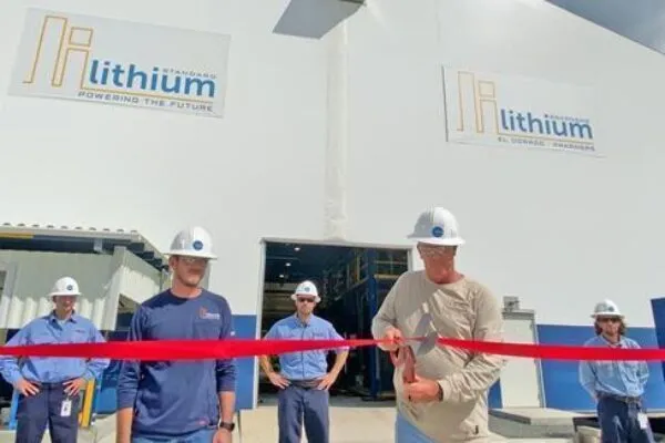 Standard Lithium Marks Commencement of Operations at Arkansas Plant With a Virtual Ribbon Cutting Ceremony