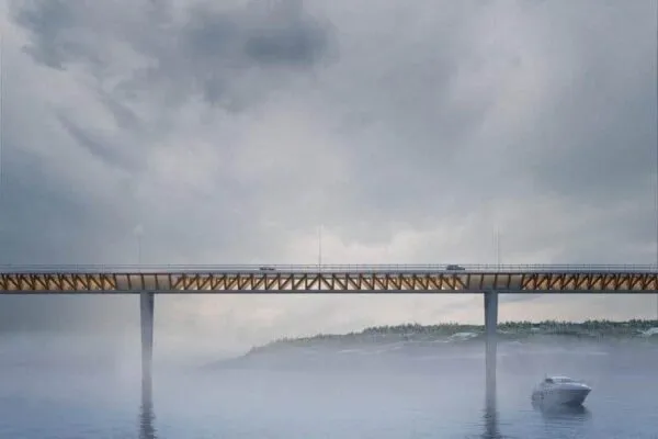 Norway: contract award for the next phase of the world’s longest bridge using structural timber