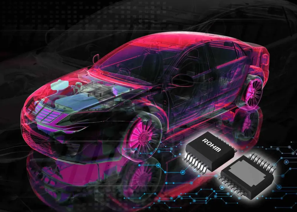 ROHM Introduces New High Side Switch ICs with User-Definable Protection Achieve Optimized Performance in Automotive Applications