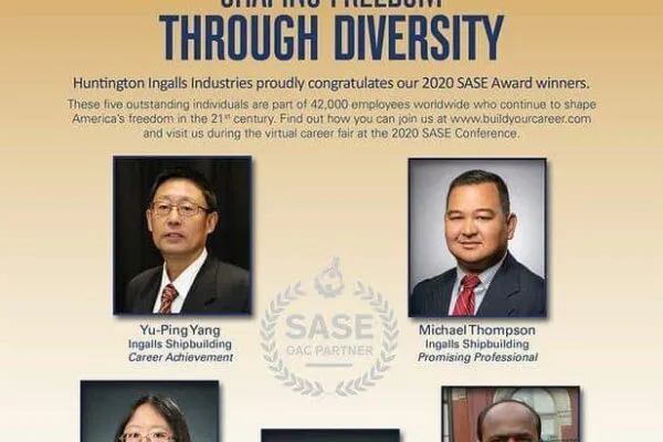Huntington Ingalls Industries Employees Honored At Annual Society of Asian Scientists and Engineers National Conference