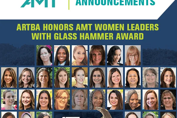 ARTBA Honors AMT Women Leaders with Glass Hammer Award