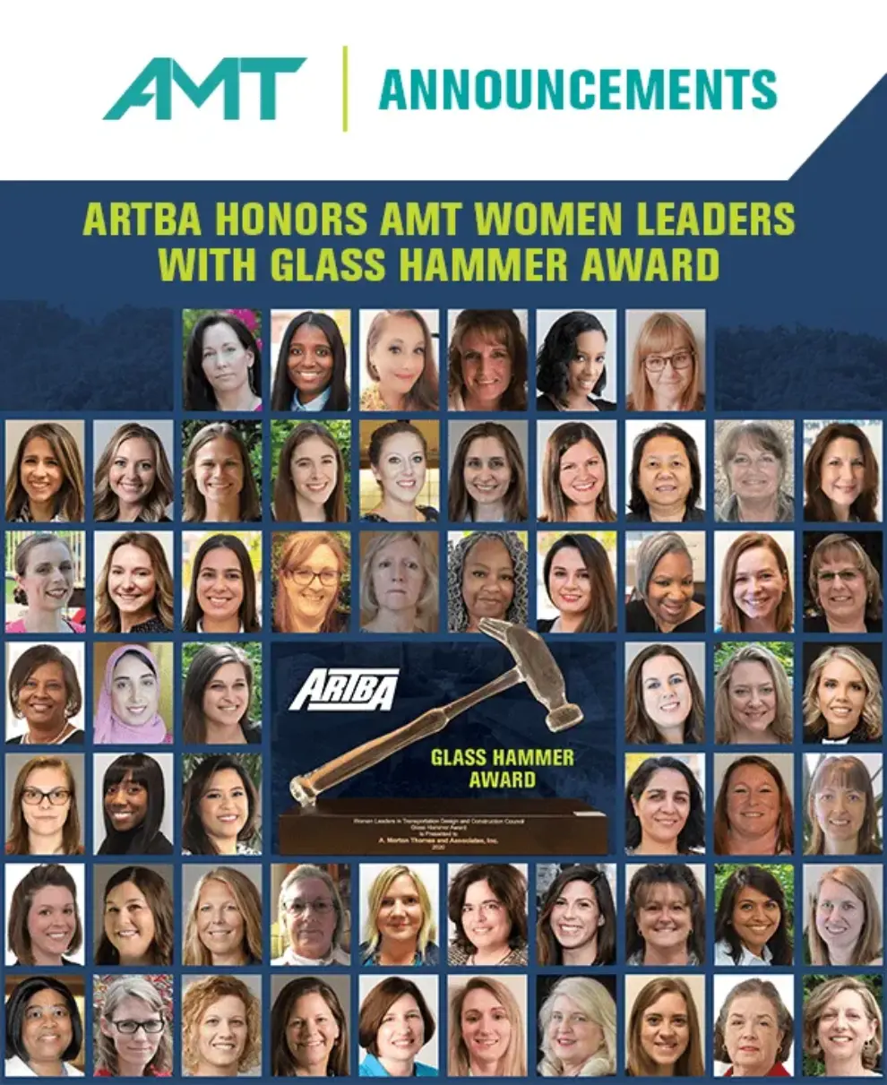 ARTBA Honors AMT Women Leaders with Glass Hammer Award