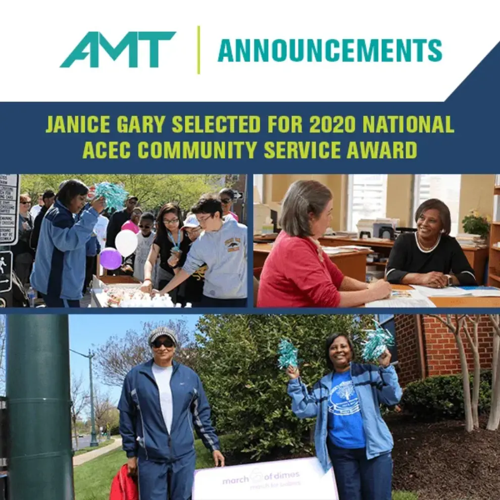 Janice Gary Selected for 2020 National ACEC Community Service Award