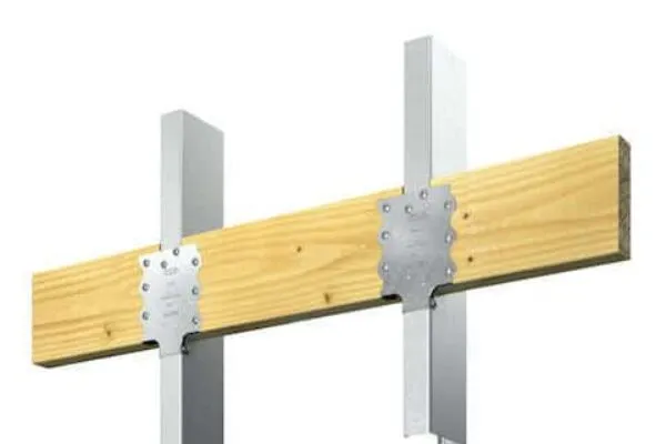 Simpson Strong-Tie Introduces Versatile WBAC Wood Backing Steel Connector for Attaching Wood Backings to Cold-Formed Steel Studs