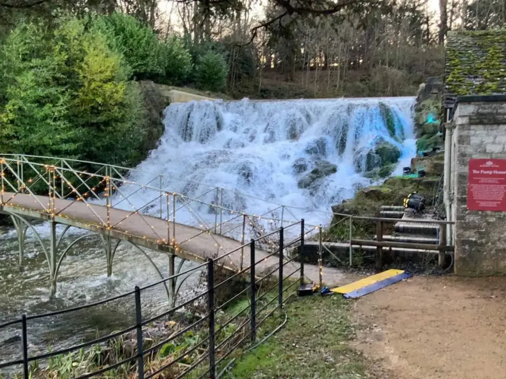 LAND & WATER COMPLETES WORKS ON BLENHEIM’S GRAND CASCADE APRON AS PART OF A LARGER RESTORATION PROJECT