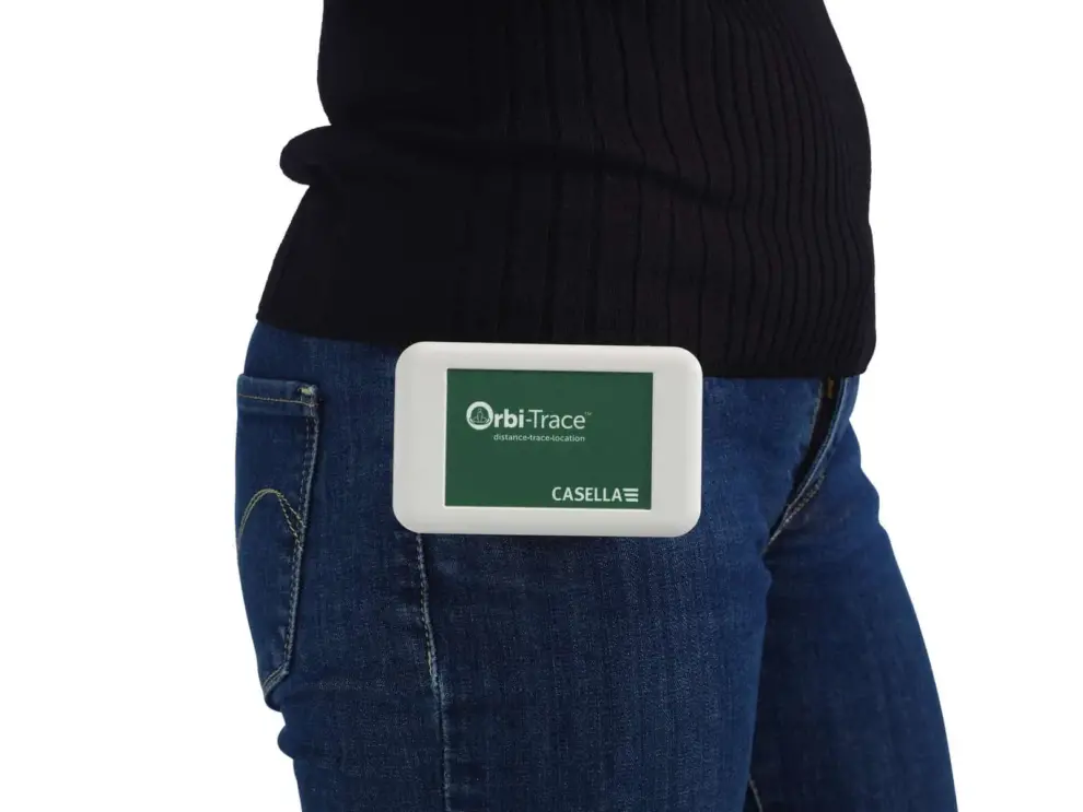 Smarter Social Distancing: Casella Launches Orbi-Trace Smart-Tag to Support Workplace Social Distancing