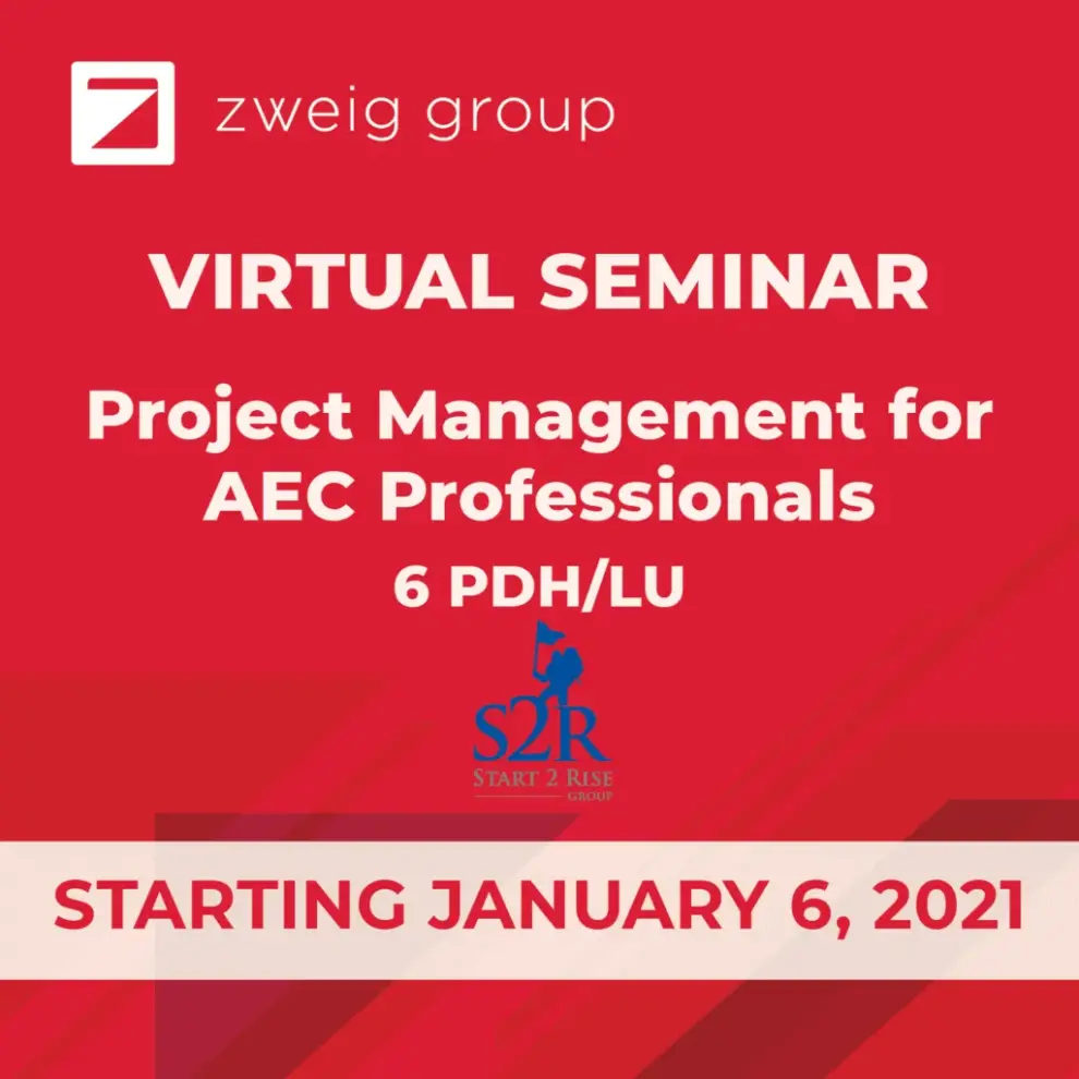 Project Management for AEC Professionals – VIRTUAL SEMINAR