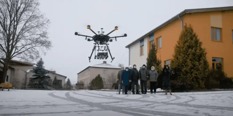 First-ever remote drone delivery completed in Latvia