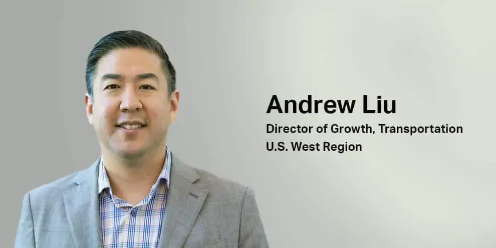 AECOM appoints Andrew Liu as senior vice president and Director of Growth for its transportation business in the U.S. West