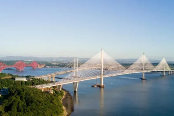 Queensferry Crossing - realized with Allplan software | Building Bridges, Not Fences