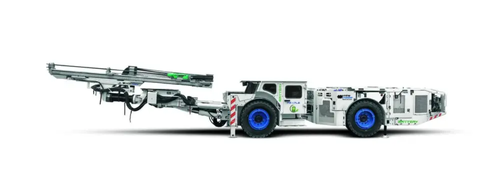 Bolters and drill rigs go green