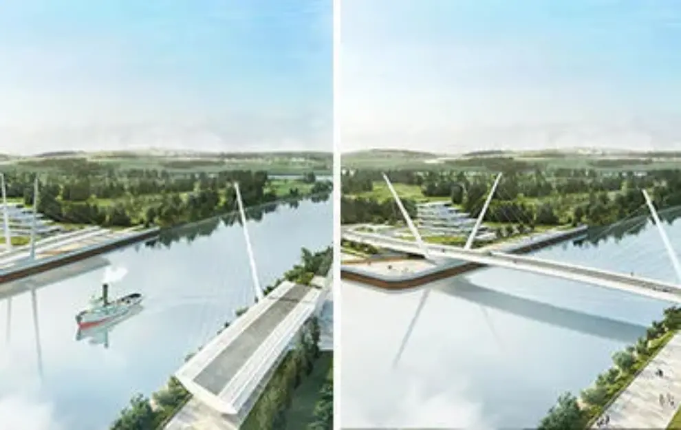 H&H/ROD Design First Opening Road Bridge Over River Clyde