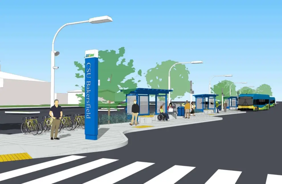 Golden Empire Transit Welcomes Expanded Transit Center to CSUB Campus