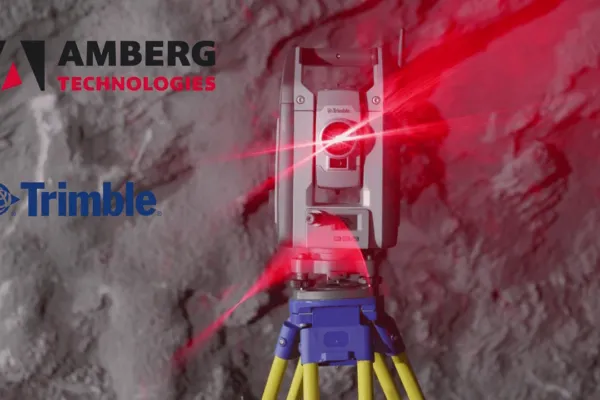 Trimble and Amberg Technologies Collaborate on a Solution for Tunneling Surveyors and Construction Professionals in North and South America