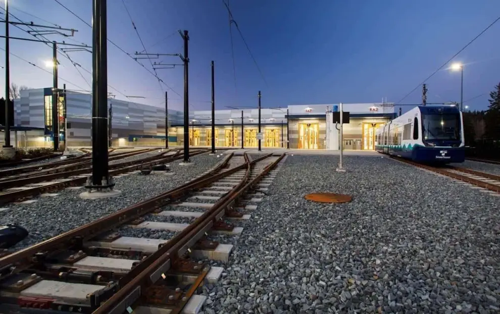 Stantec/Hensel Phelps team completes construction for Sound Transit’s new light rail base in Seattle area