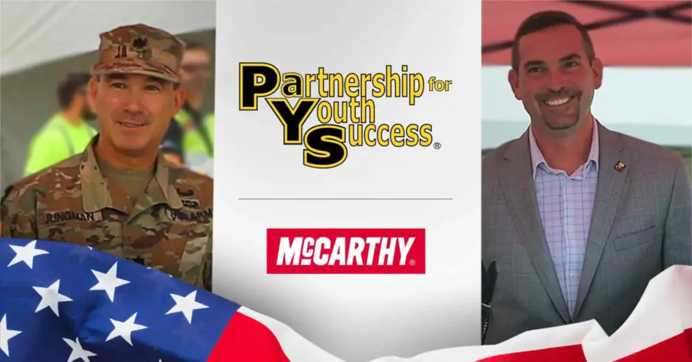 McCarthy Building Companies, Inc. Joins U.S. Army Partnership for Youth Success Program