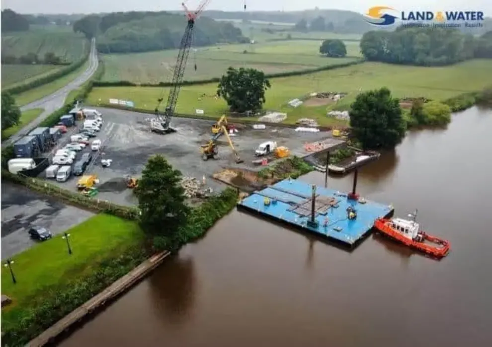 LAND & WATER RETURNS TO HOLT WEIR TO COMPLETE PHASE TWO FISH PASS WORKS