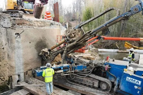 UMA Preserves Vital Retaining Wall Structures for N.C. Bridge Demolition