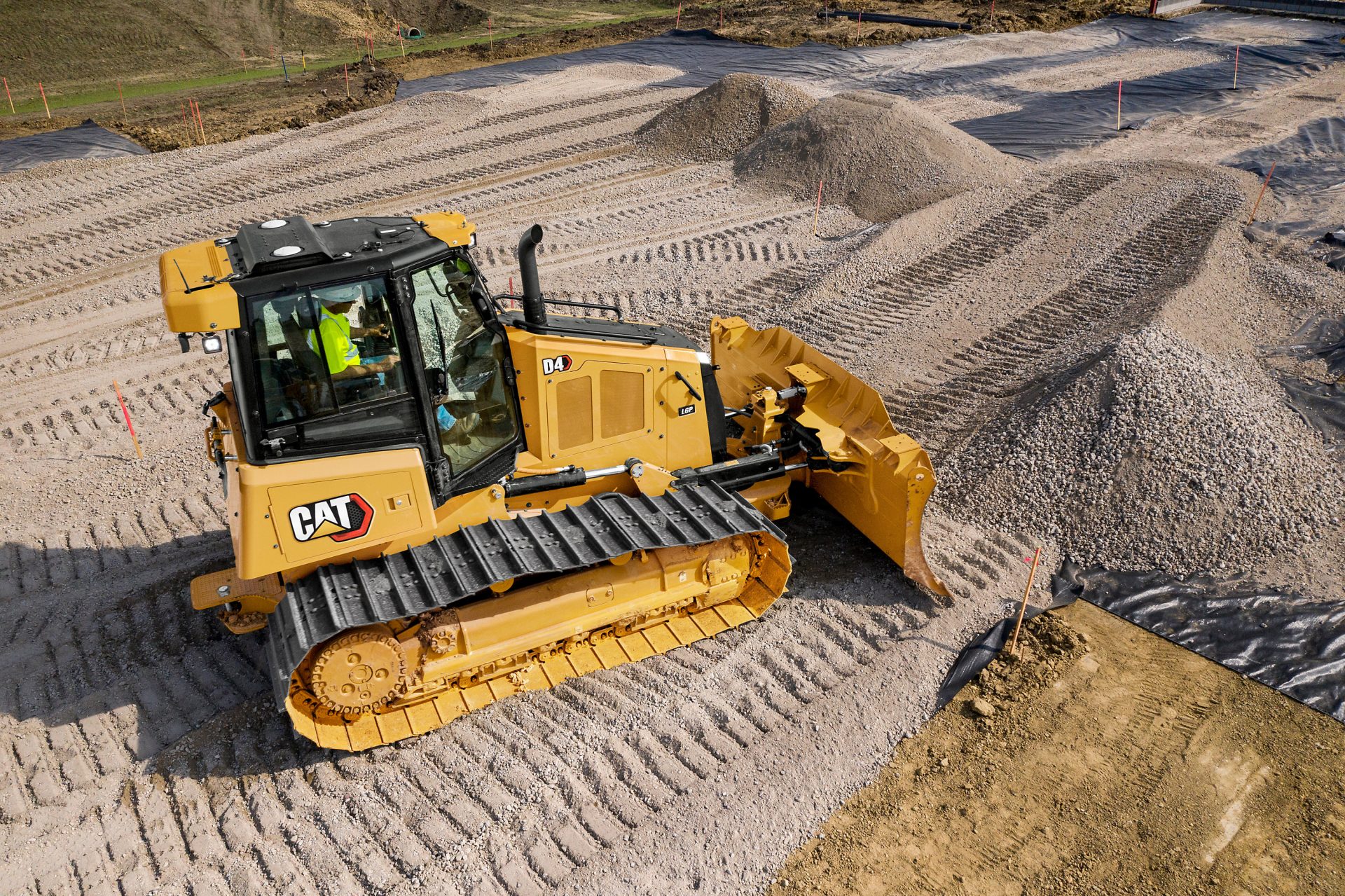 New Cat D Dozer Offers Better Visibility More Productivity Boosting Technology Choices Lower