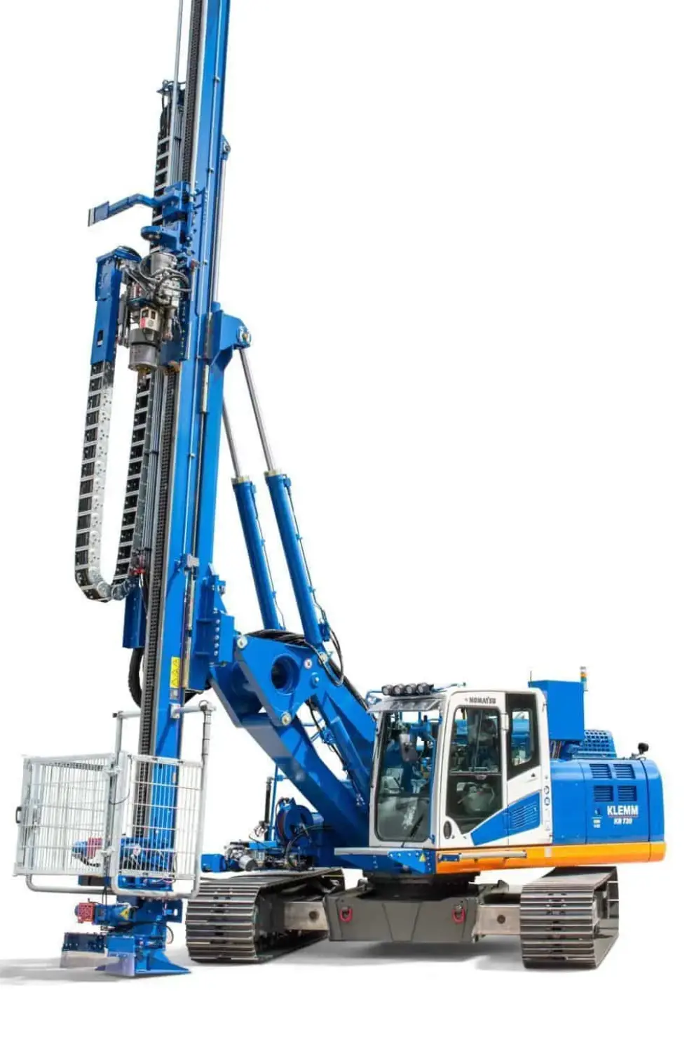 New drilling rig for HPI drilling applications: KLEMM KR 720