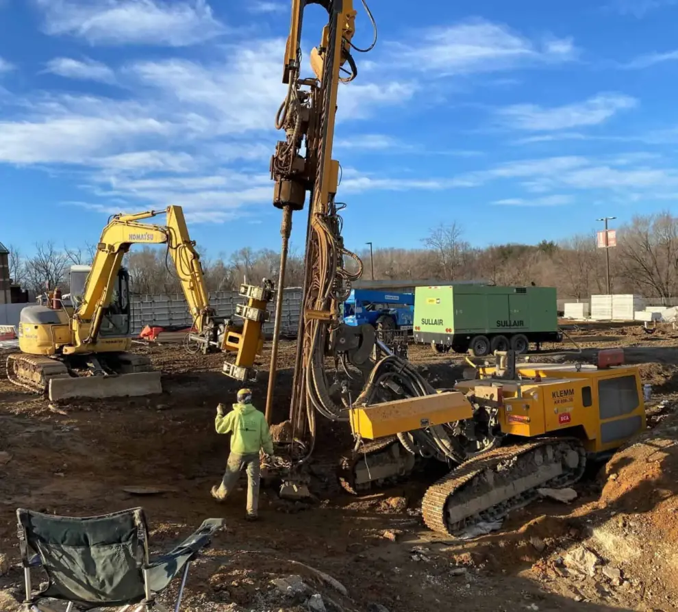 Contractor Drives Micropile Production, Safety with KLEMM Equipment