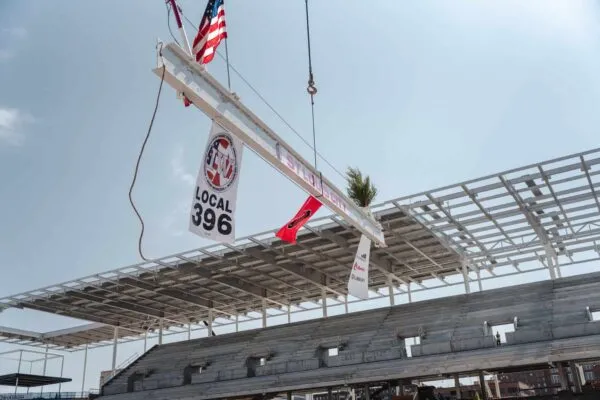 St. Louis CITY SC’s Effort to Fuel St. Louis’ Growth and Revitalization Progresses with the Completion of the Soccer Stadium’s Structural Steel Phase