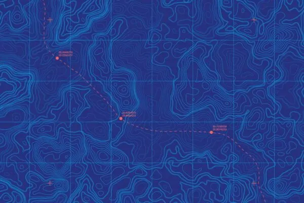 Sea Depth Topographic Map With Route And Coordinates Conceptual User Interface Blue Abstract Background. Bermuda Triangle | APTIM Awarded Indefinite Delivery, Indefinite Quantity Contract Issued by The United States Bureau of Ocean Energy Management.