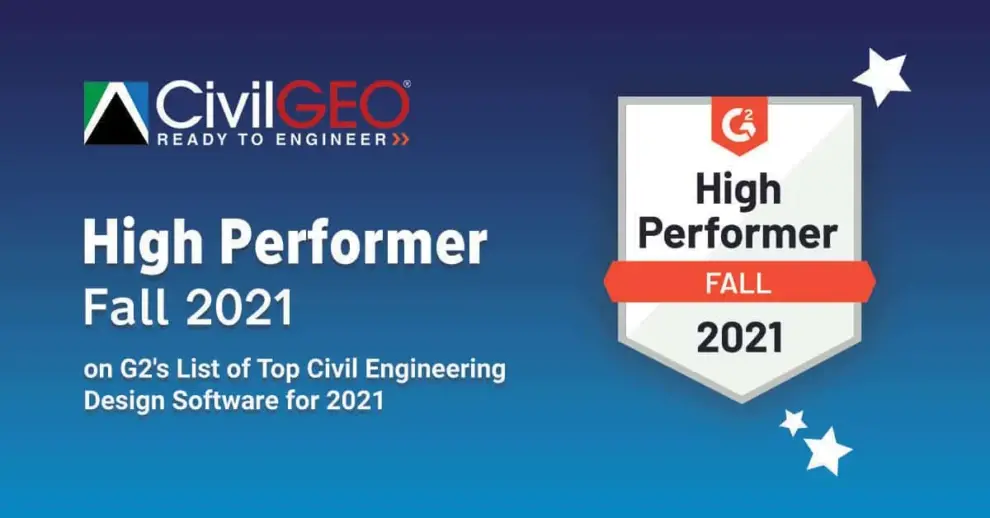 G2 Crowd Recognizes CivilGEO as a High Performer in the 2021 Fall Grid® Report