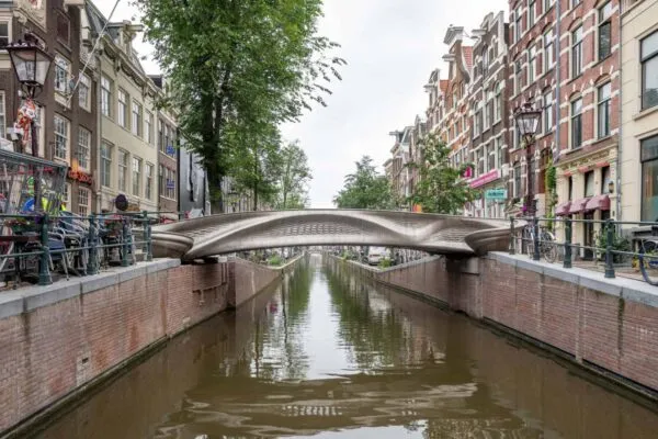 A New Bridge Over an Old Canal