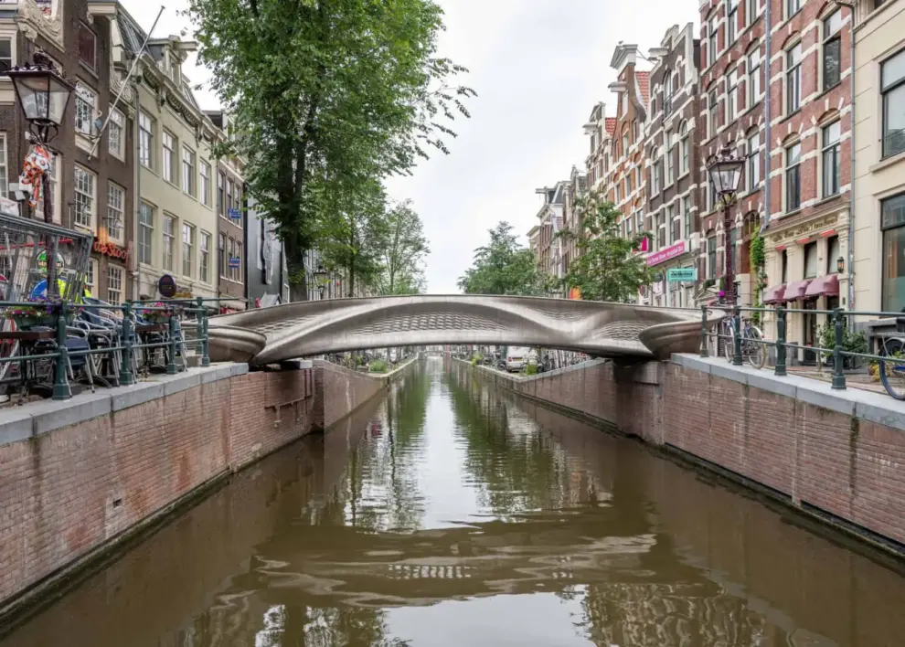 A New Bridge Over an Old Canal
