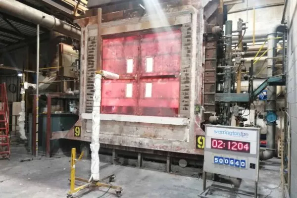 Fire test success for Rhino Doors’ London Underground project