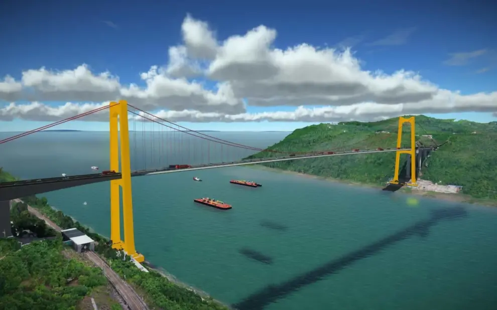 Chongqing and Guizhou Organizations Advance Construction of Taihong Yangtze River Bridge